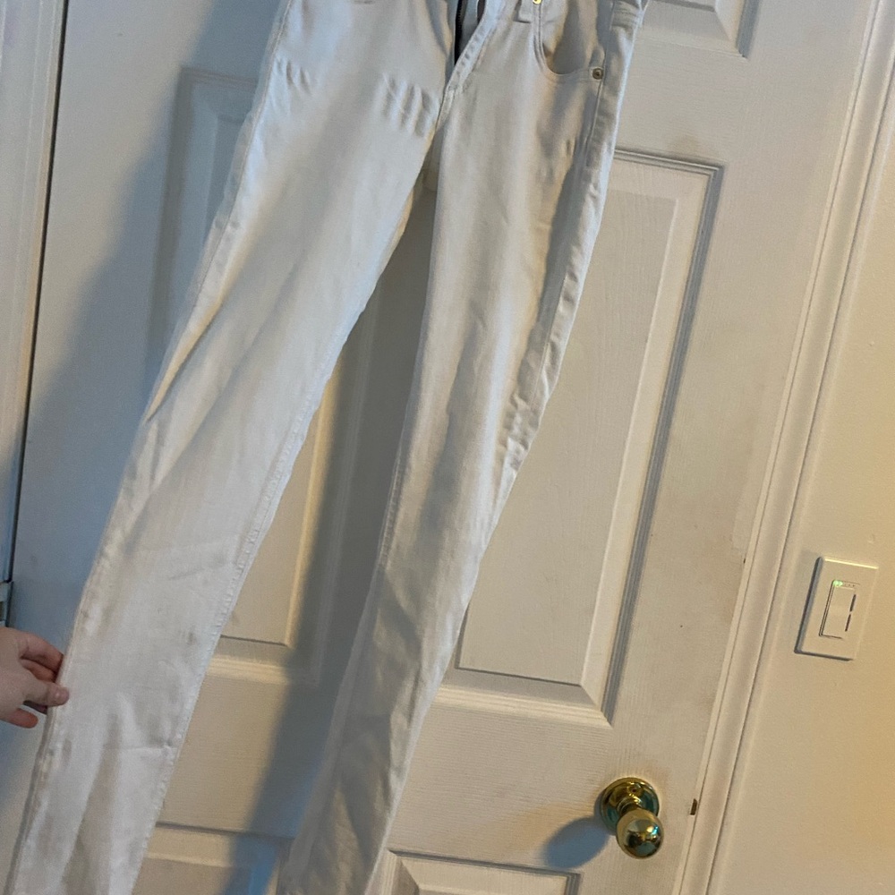 Rag & Bone White Denim Jeans